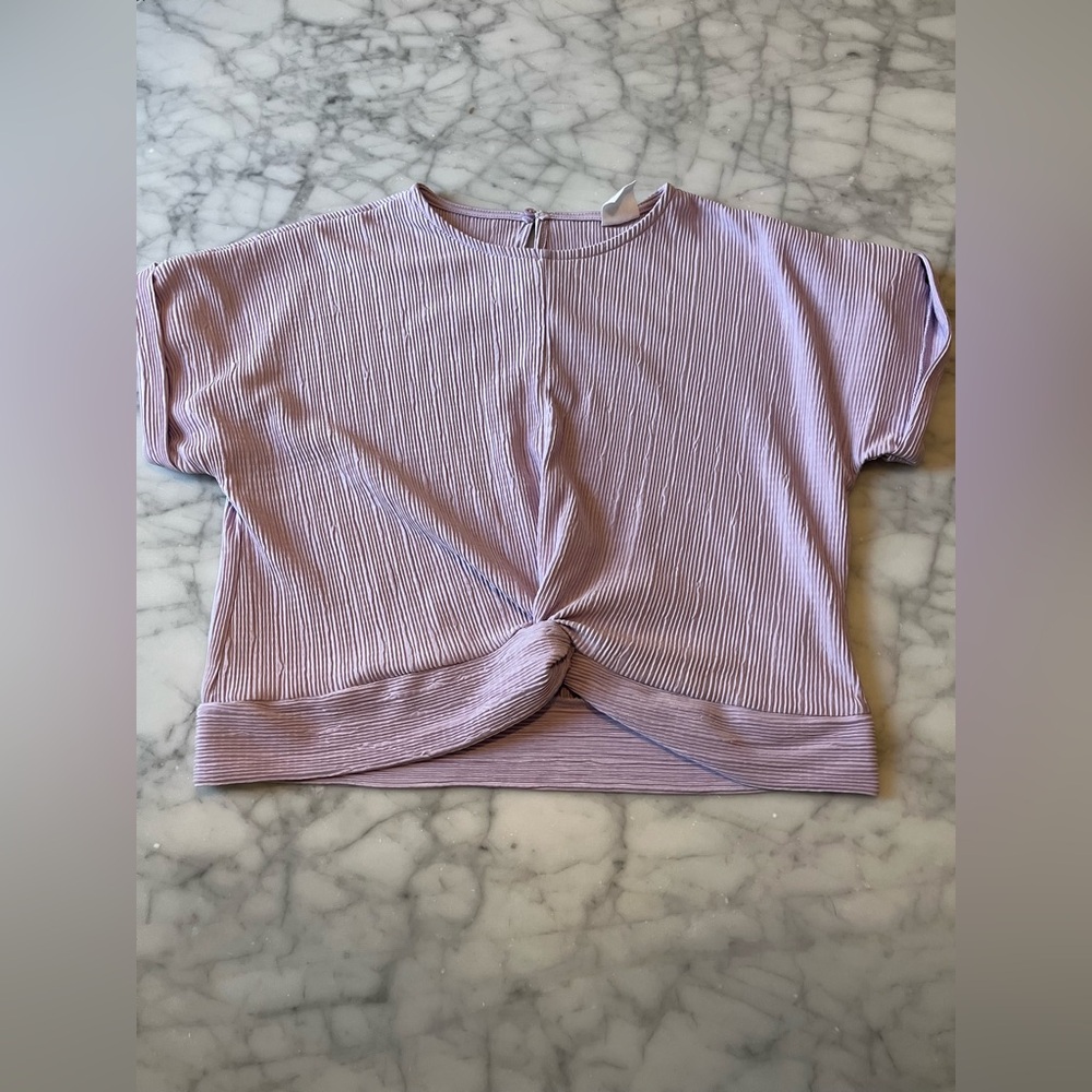 Like New Zara Purple Satin Set Size 11-12 Top size 13-14 Pants Girls